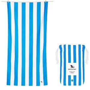NWT Dock and Bay Quick Dry Cabana Towel - Blue